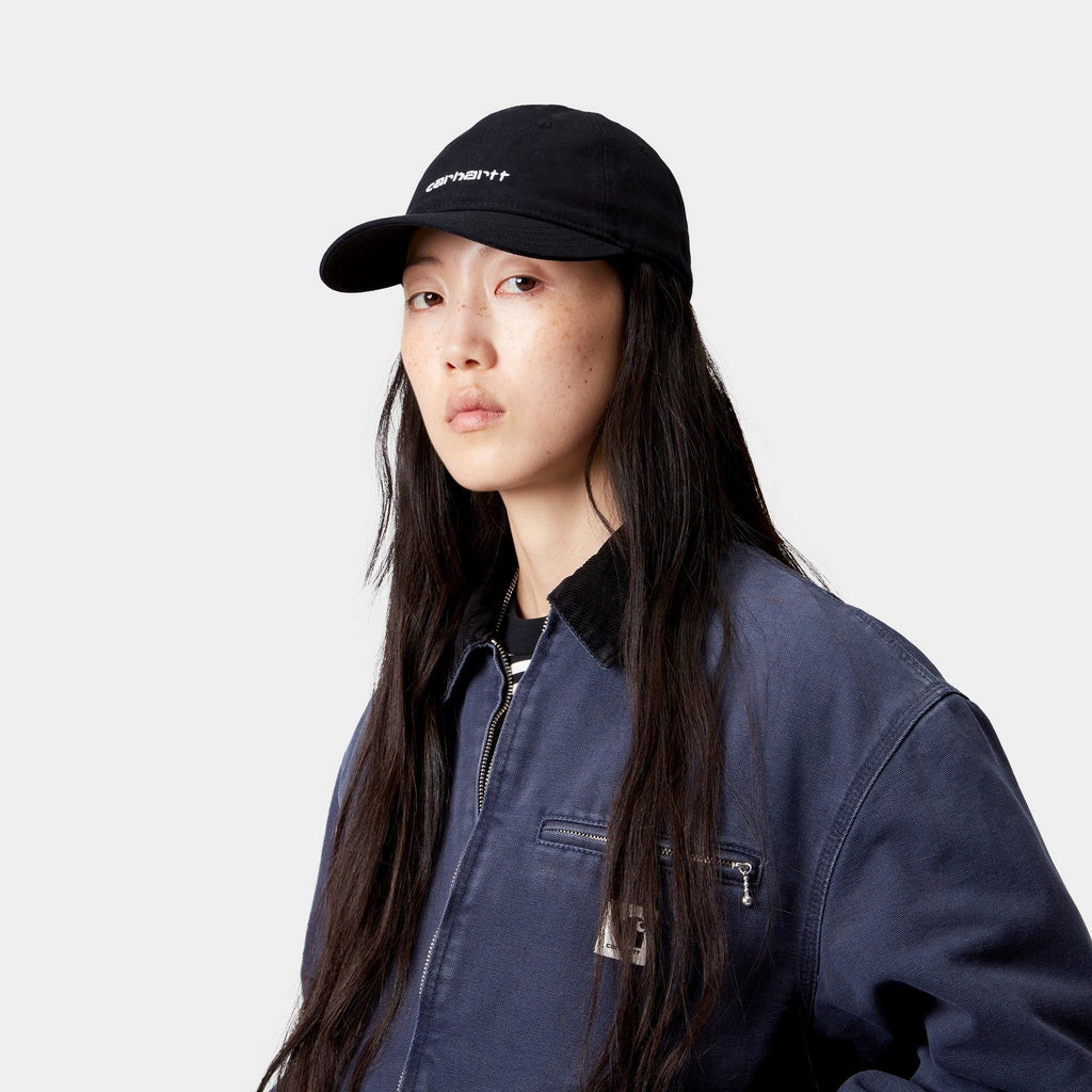 Carhartt WIP Logo Cap | Black – Page Logo Cap
