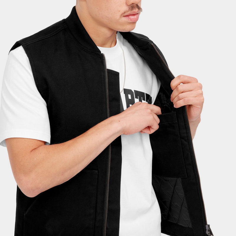 Carhartt WIP Vest (Winter) | Black – Page Vest (Winter)