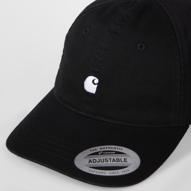 Carhartt WIP Madison Logo Cap | Black – Page Madison Logo Cap