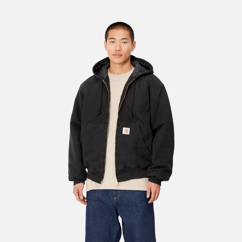 OG Active Jacket (Winter) | Black (aged canvas) – Page OG