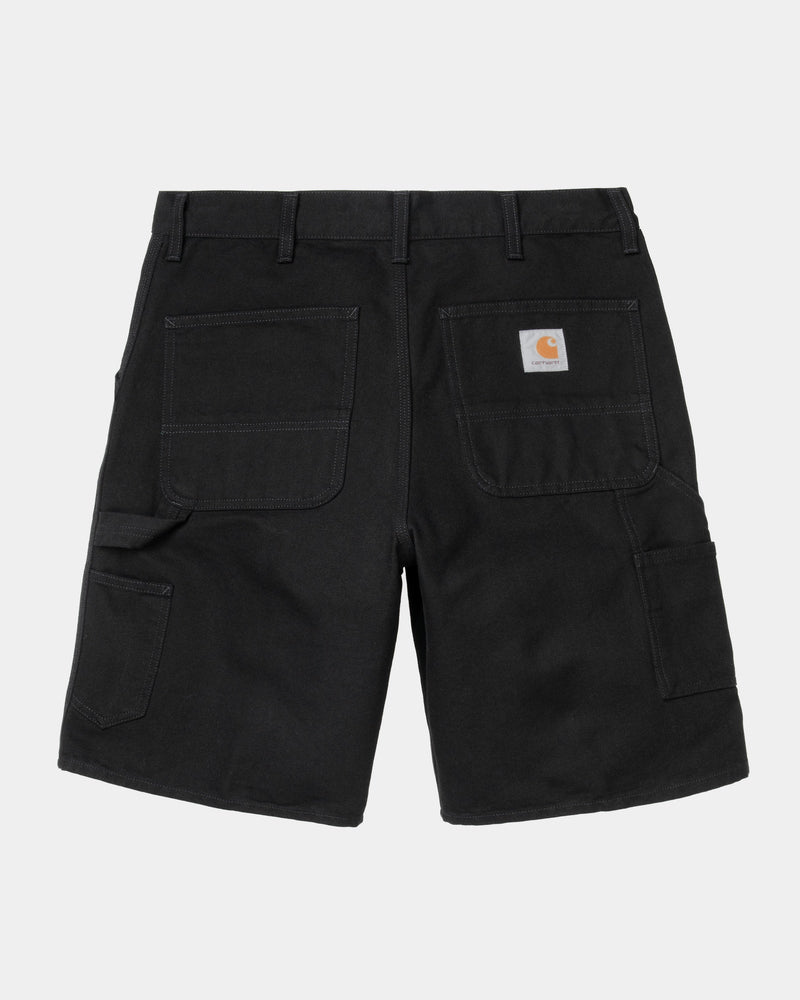 Carhartt WIP Single Knee Short | Black (rinsed) – Page