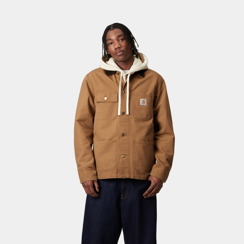 Carhartt WIP Michigan Chore Coat (Spring) | Hamilton Brown Carhartt WIP Michigan Chore Coat (Spring) | Hamilton Brown