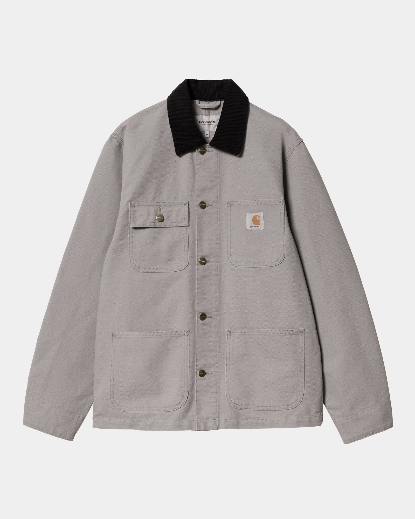 Carhartt WIP Michigan Chore Coat (Spring) | Black (rinsed