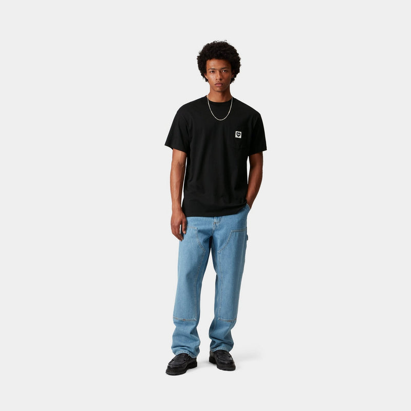 Tシャツ・カットソー Carhartt Wip Black S S Pocket T-Shirt Carhartt WIP Pocket T-Shirt | Black – Page Pocket T-Shirt