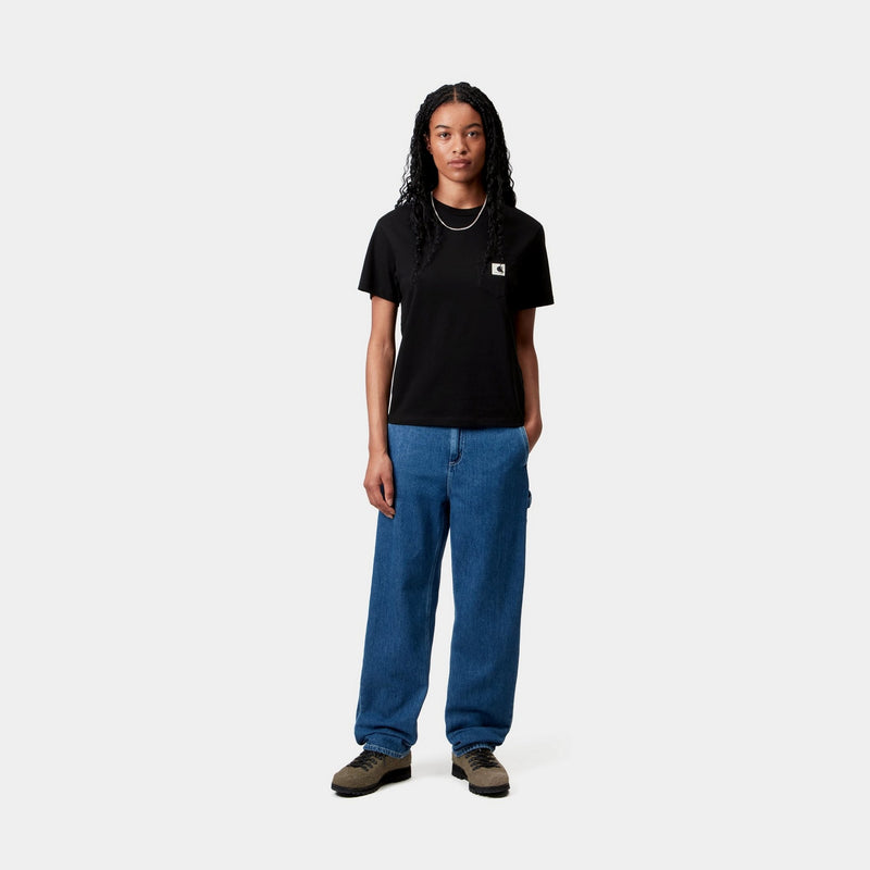 Tシャツ・カットソー Carhartt Wip Black S S Pocket T-Shirt Carhartt WIP Pocket T-Shirt | Black – Page Pocket T-Shirt