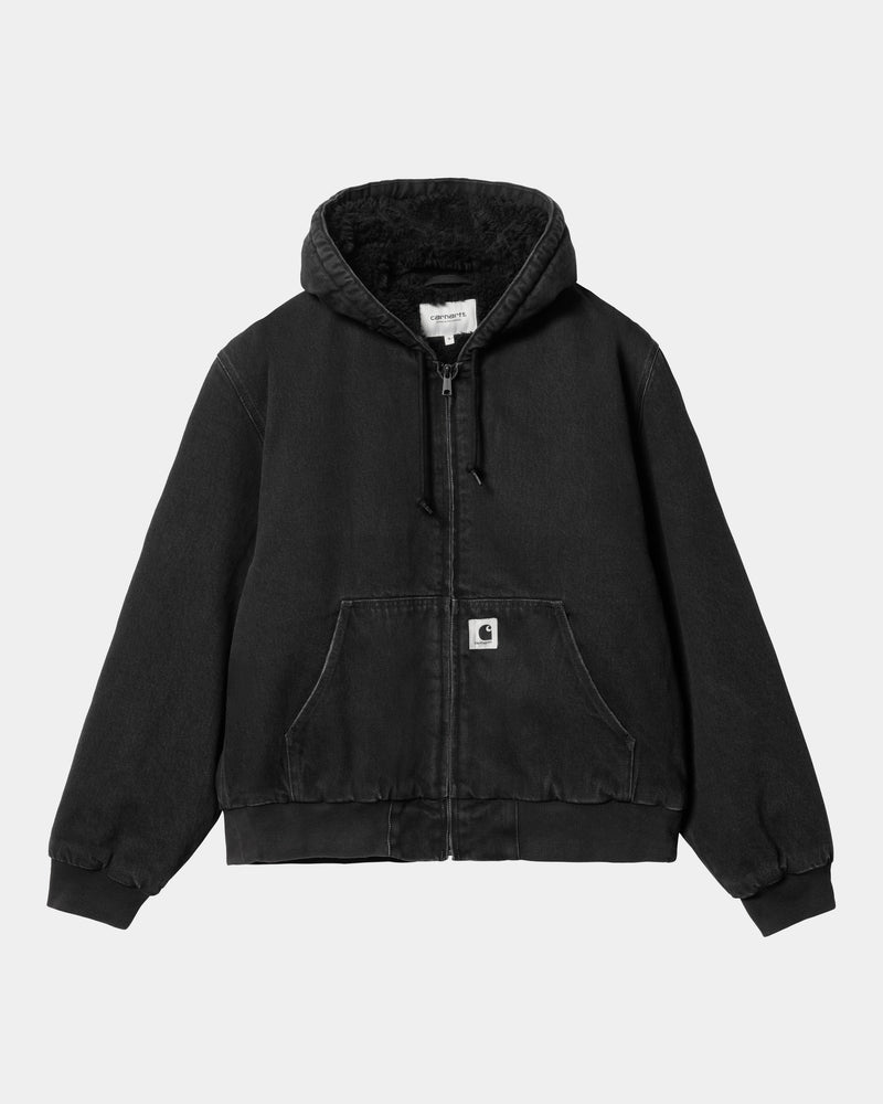 Carhartt WIP Women's OG Active Jacket (Winter) - Denim | Black (stone  washed) – Page Women's OG Active Jacket (Winter) - Denim