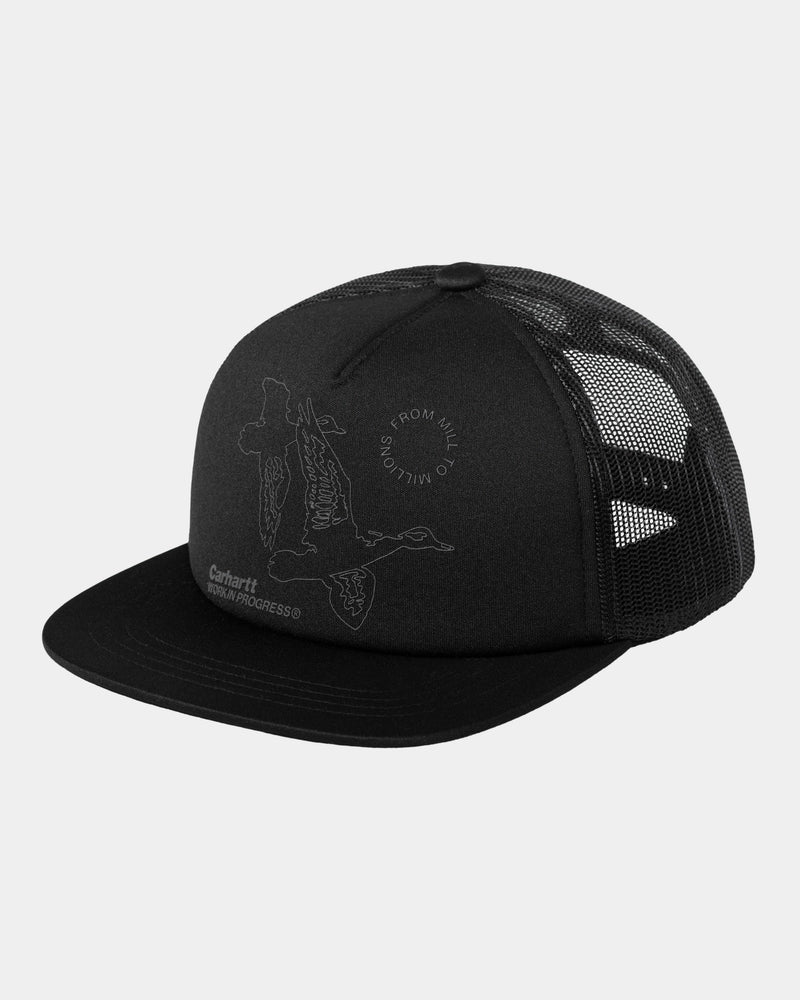 Carhartt WIP Flying Ducks Trucker Cap Black Page Flying Ducks Trucker Cap